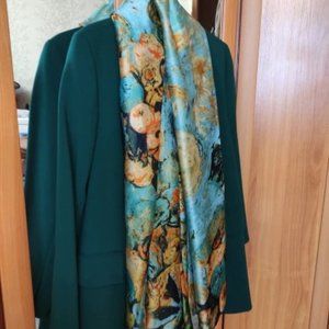 Fashion Long Satin Silk Scarf For Women